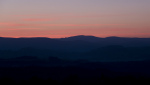 Venuše a Jupiter nad Krkonošemi ráno 10. května 2011. Foto: Martin Gembec.