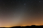 Zodiakální světlo nedaleko Osečné v podještědí. Foto: Martin Mašek.