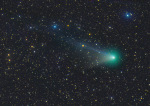 Kometa C/2009 P1 Garradd 23. října 2011: Foto: Michael Jäger.