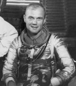 Astronaut John Glenn 20. 2. 1962. Foto: NASA