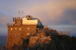 Rozhledna a observatoř na Lomnickém štítu. Foto: René Novysedlák.