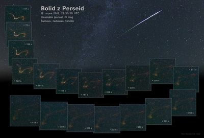 ČAM 2012.08: Bolid z Perseid (Petr Horálek)