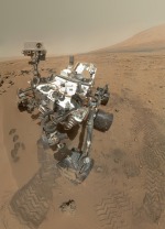 Curiosity - autoportrét z kamery MAHLI. Foto: NASA/JPL-Caltech