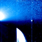 Kometa PanSTARRS ze sondy STEREO-B Foto: NASA