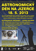 IV. Astronomický den na Jizerce - plakát Foto: Aleš Majer