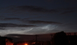 Stříbřitá oblaka. Foto: NLC