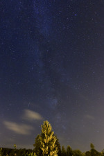 Perseidy nad Řevnicemi. Foto: Jiří Milfait