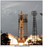 Start rakety GSLV v roce 2004 Foto: ISRO