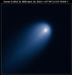 Kométa ISON (HST) Foto: NASA