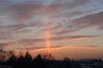 Obloha po západu Slunce. Foto: Jiří Šíp