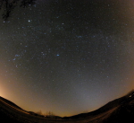 	Zvířetníkové světlo . Foto: Antonín Hušek