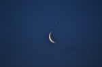 Měsíc a Venuše. Foto: František Gaidečka