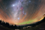 Skoro jasno, občas airglow Foto: Petr Horálek