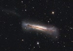 Galaxie NGC 3628 zboku