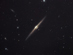 NGC 4565: Galaxie zboku