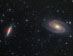 Válka galaxií: M81 versus M82