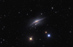 NGC 1055: Galaxie v krabici