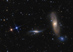 Arp 286: Trio v Panně