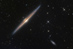 NGC 4565: Galaxie z boku