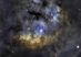 NGC 7822 v Kefeu