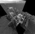 Curiosity na Marsu: zátiší s vozítkem