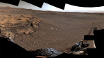 Curiosity u šedozeleného hřebenu