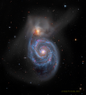 M51: Vírová galaxie