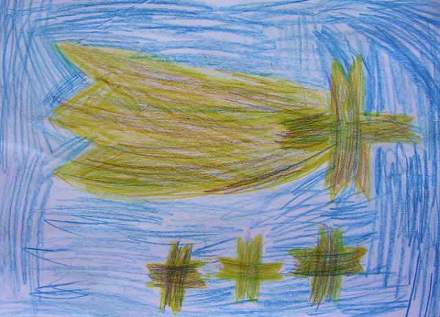 Hejduková Baruška (7 let): Moje vánoční kometa