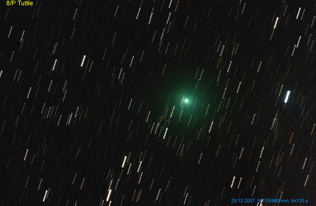 8P Tuttle 251207 6x120s na kometu