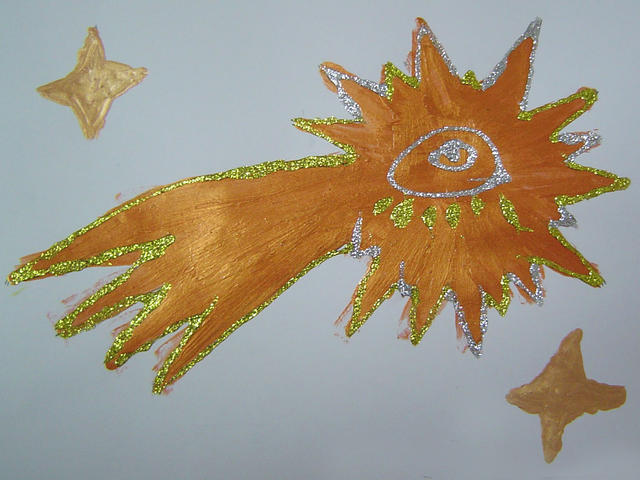Ciffra Daniel (9 let): Kometa