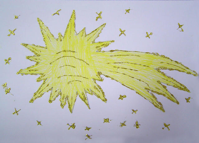 Groligová Michaela (8 let): Kometa