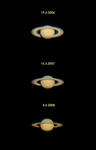 Prstence Saturnu se zavírají 2006-2008