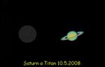 Saturn a Titan