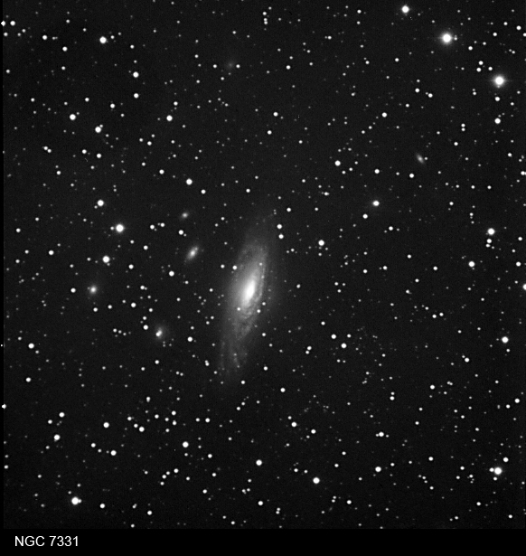 NGC 7331,ořez