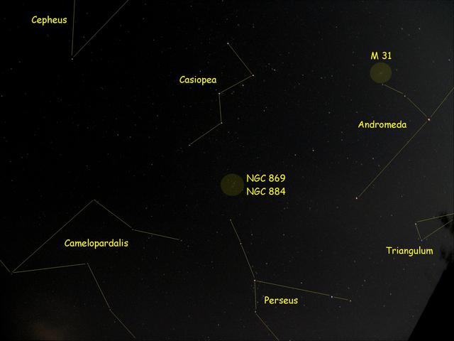 Casiopea a Andromeda_popisy