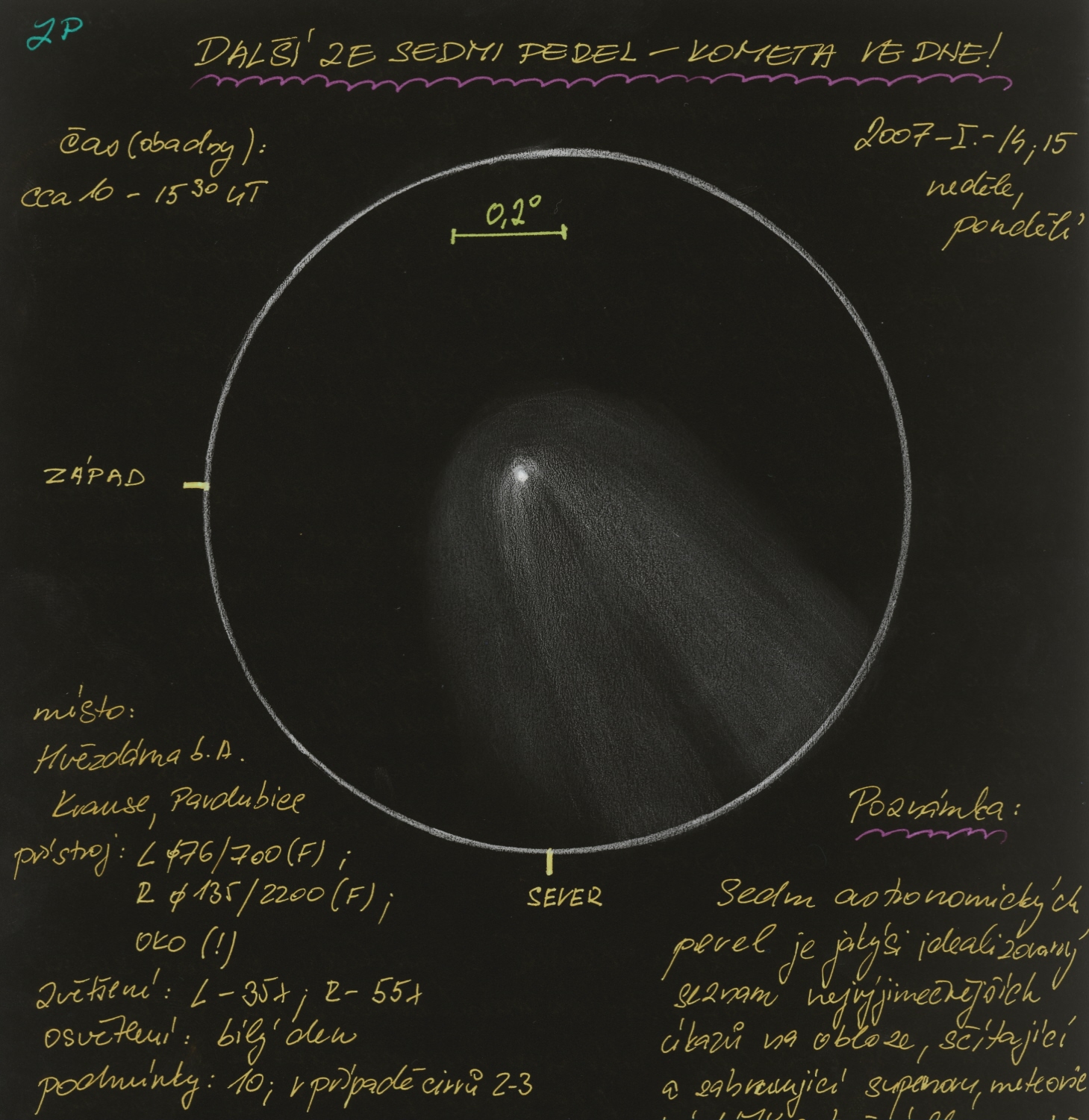 Horálek Petr: C/2006 P1 McNaught