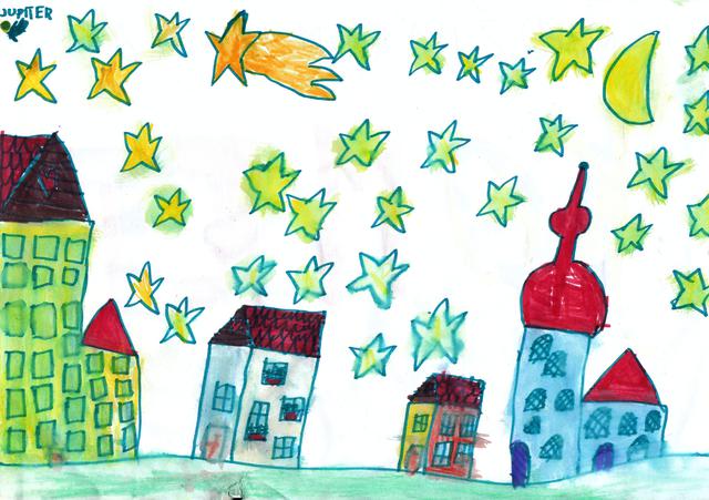 Křižovičová Martina (6 let): Moje kometa