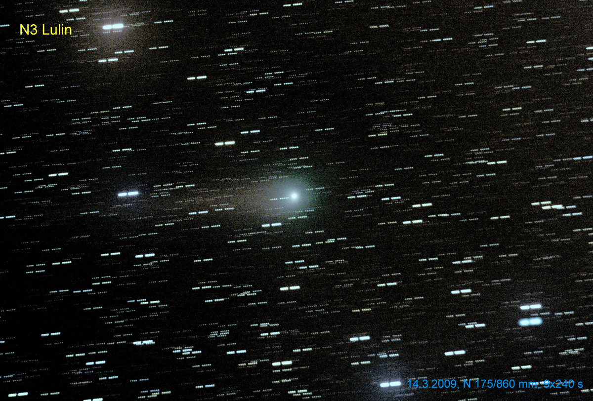 N3  Lulin 1432009 9x4 min. N 175 na kometu  výrez