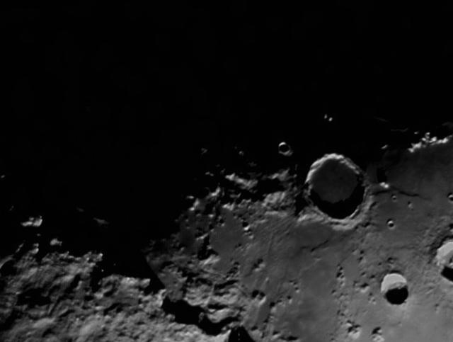 Okolí kráteru Archimedes 