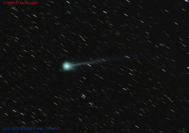 R1 6610 10x160s na kometu 