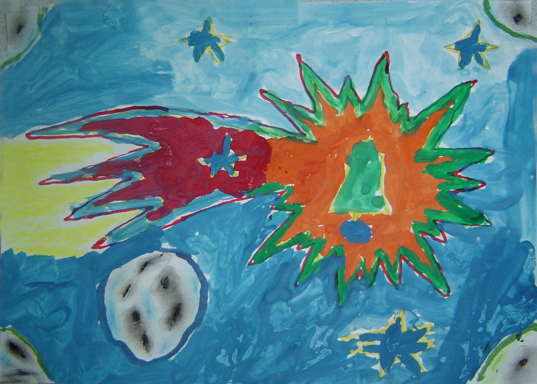 Šrom Daniel (9 let): Moje vánoční kometa