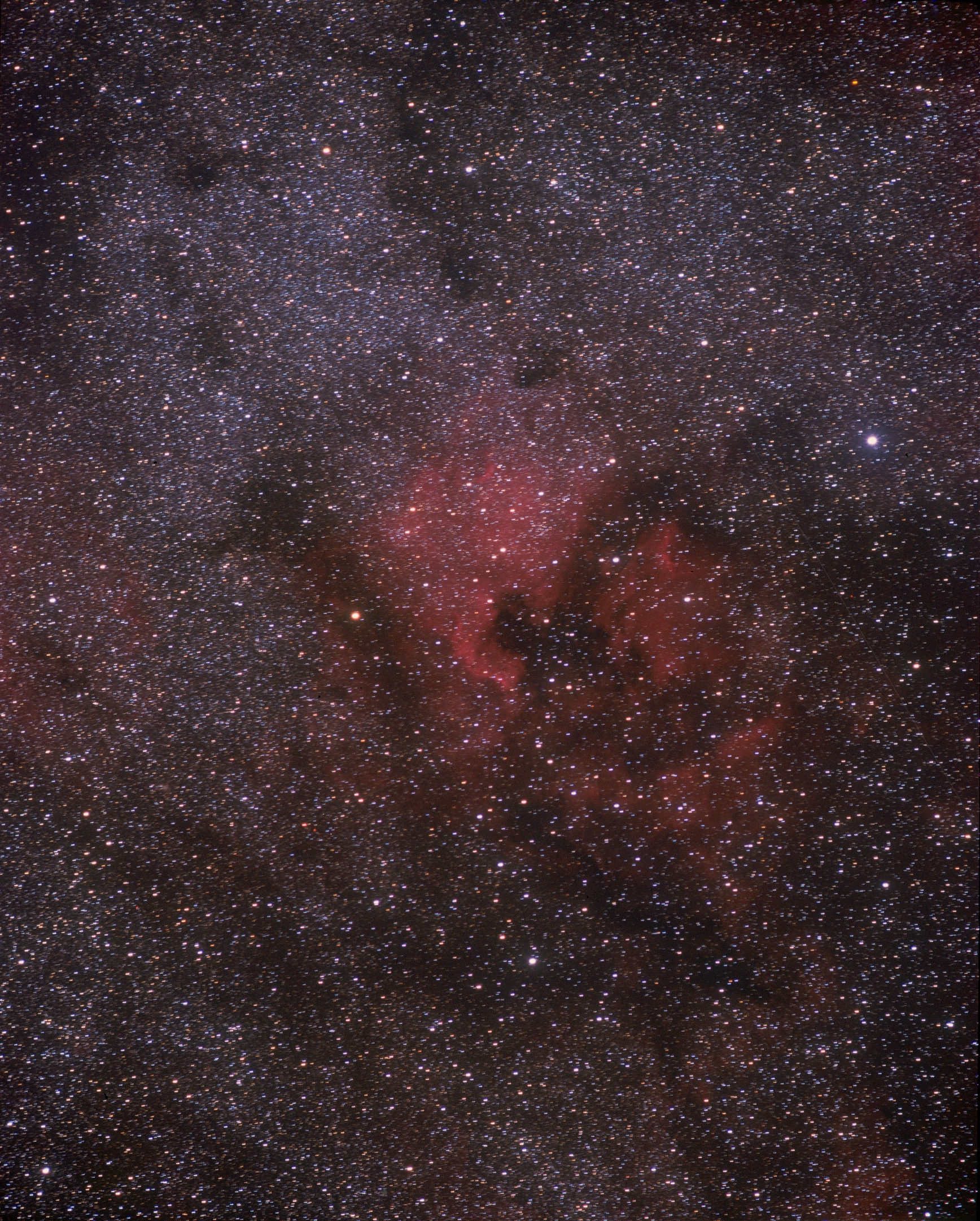 NGC 7000 processed