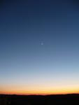 Venuše, Jupiter a Měsíc 25.3. 2012.
