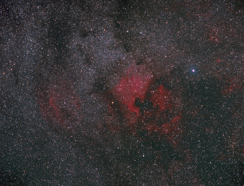 NGC7000 mozaika