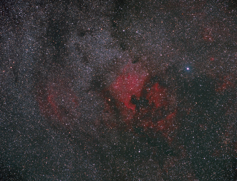 NGC 7000 mozaika