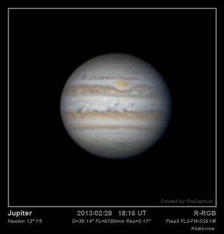 Jupiter 28.2.2013