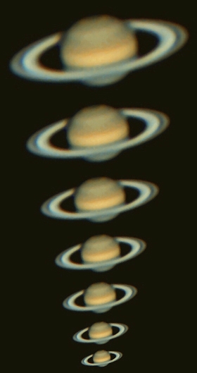 velikosti Saturnu