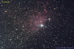 IC 405 planúca hviezda 51013 malý
