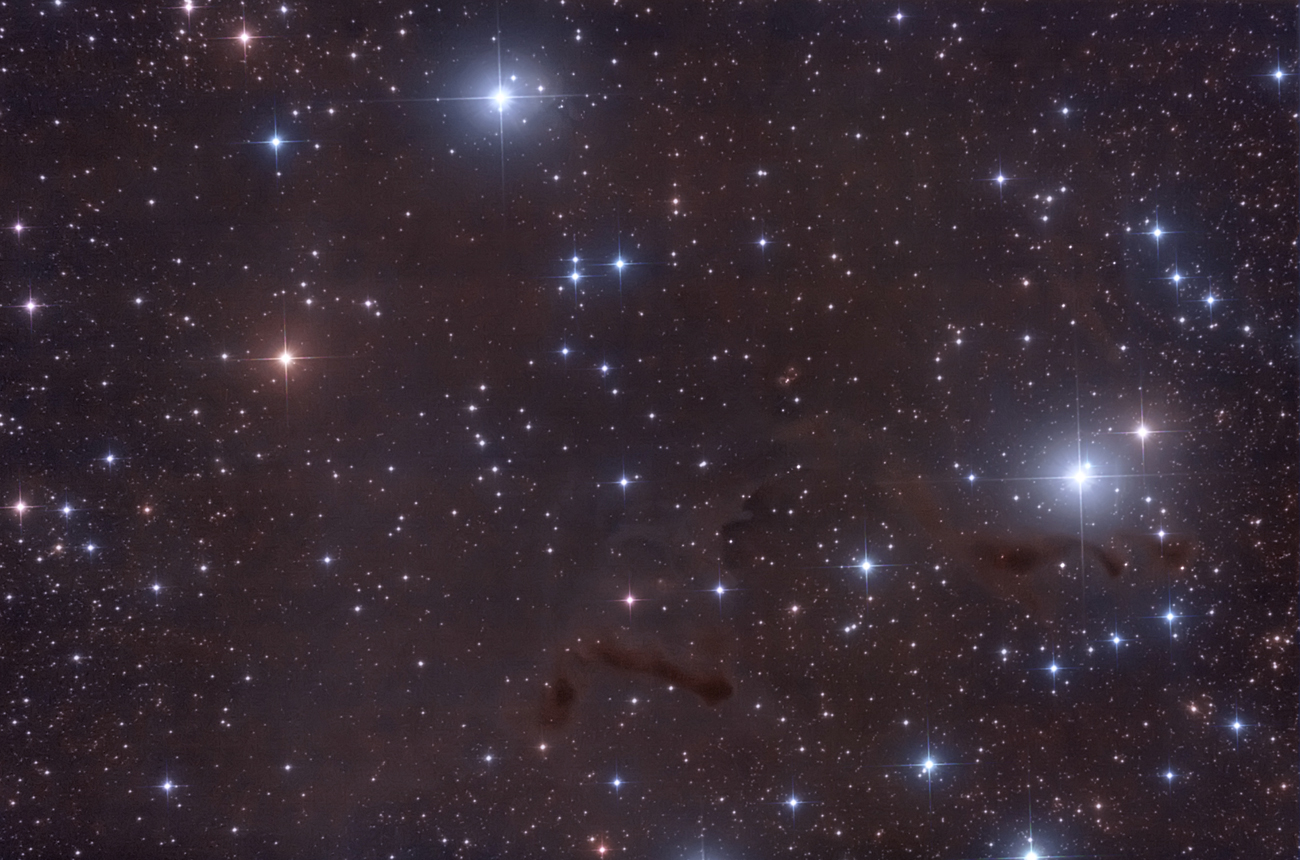 LDN 1357 vdB7 and vdB9 in Cassiopeia