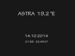 Zjasnění satelitů ASTRA 19,2°E